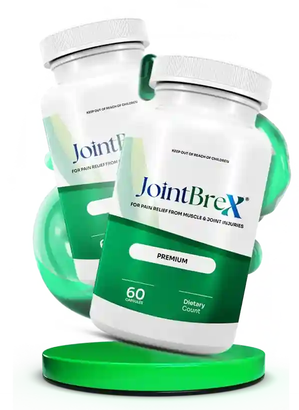 JointBrex Natural Joint Support Capsules - 60 Capsules, Non-GMO, GMP-Certified USA